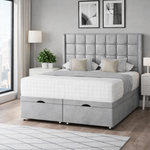 Load image into Gallery viewer, Silver Havana Divan Ottoman Bed
