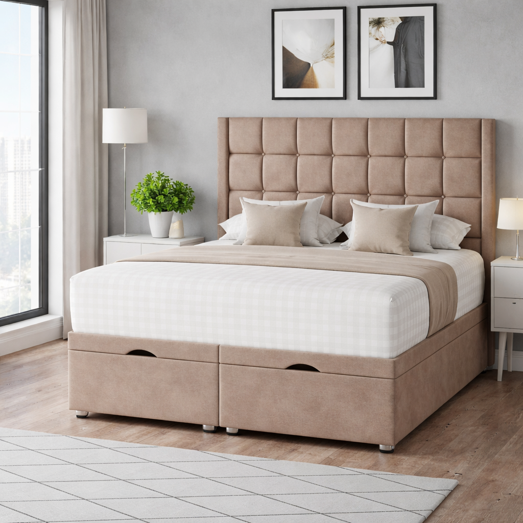 Elegant Havana Divan Ottoman Bed
