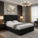 Load image into Gallery viewer, Black Rio Divan Ottoman Bed
