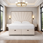 Load image into Gallery viewer, Modern Mercer Divan Ottoman with Contrast Piping
