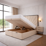 Load image into Gallery viewer, Mercer Divan Ottoman with Contrast Piping
