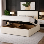 Load image into Gallery viewer, Plain Modern Divan Ottoman Bed
