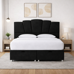 Load image into Gallery viewer, John Art Deco Divan Ottoman Bed