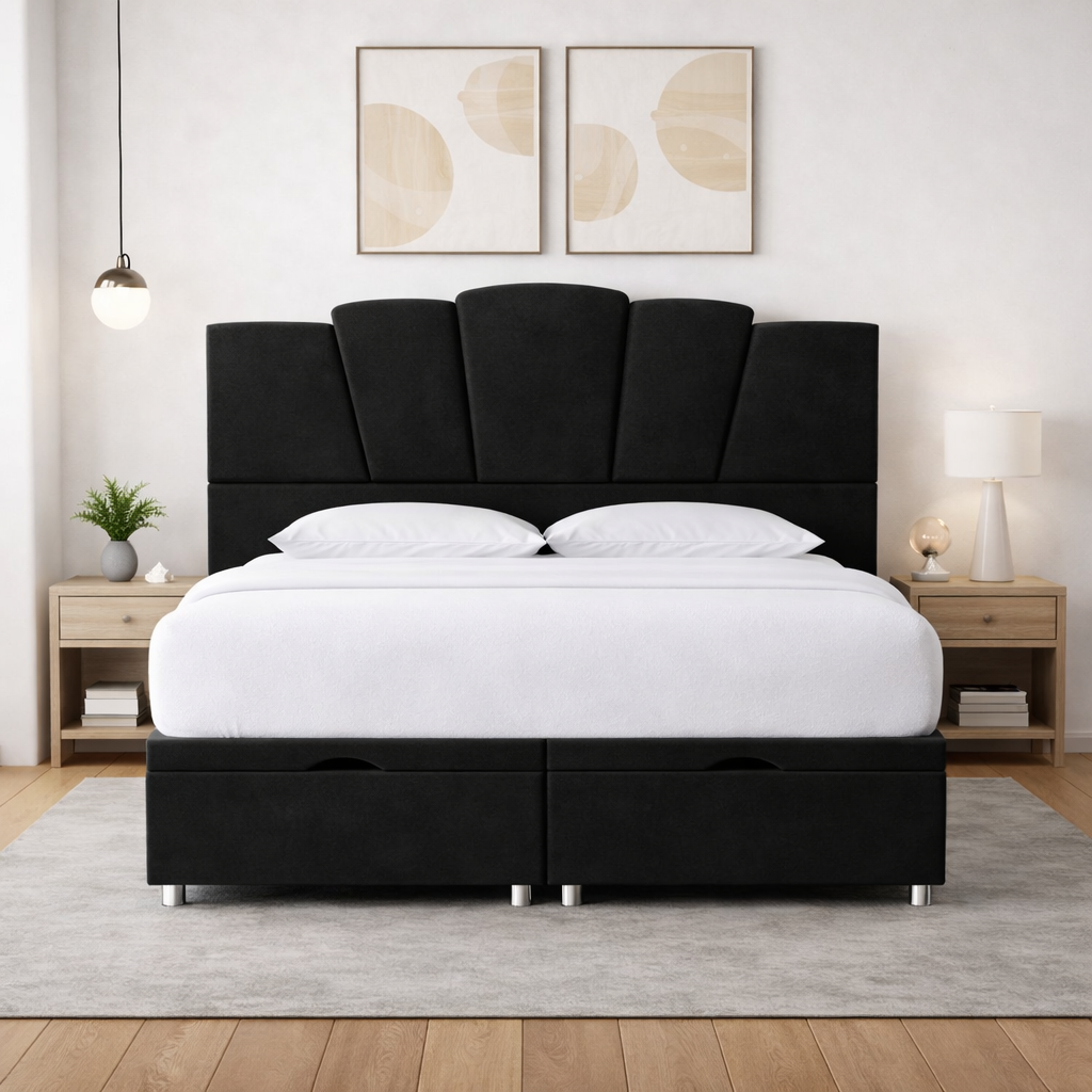 John Art Deco Divan Ottoman Bed