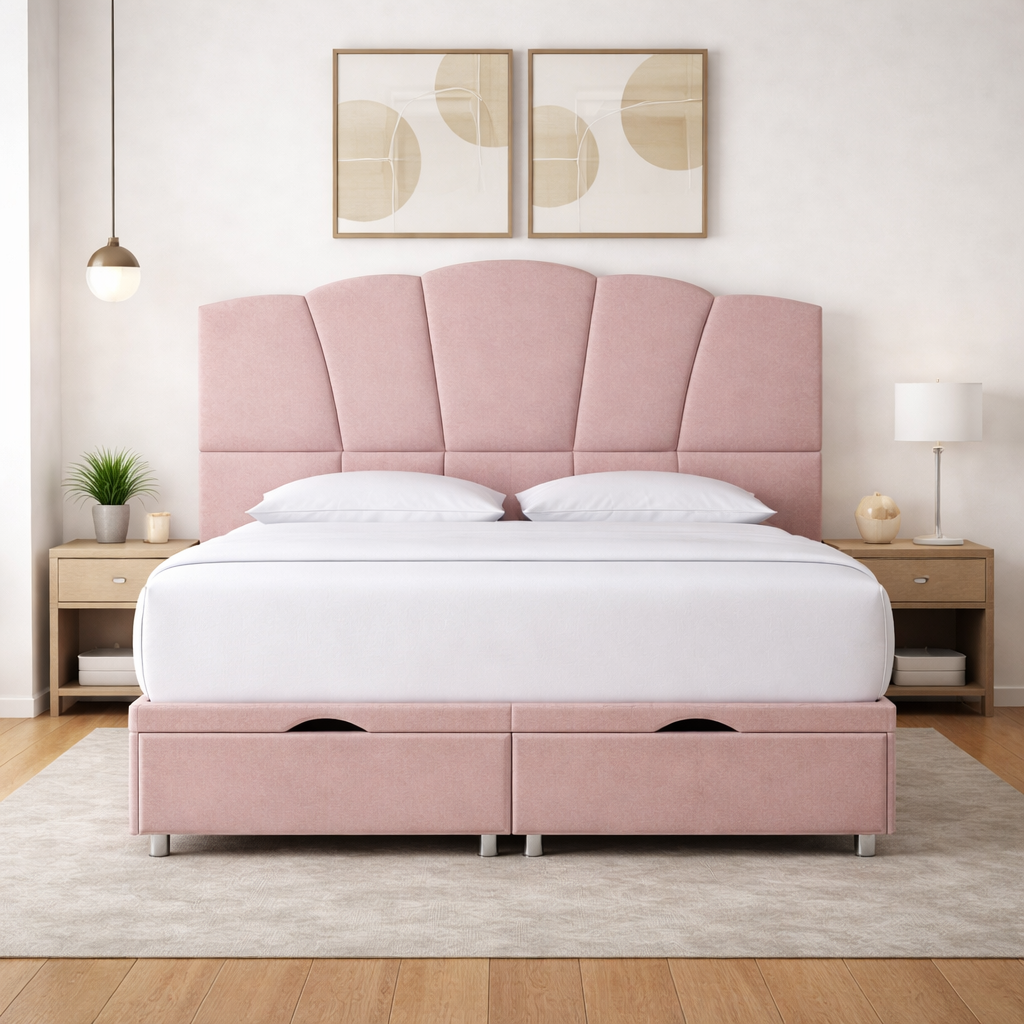 John Art Deco Divan Ottoman Bed