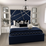 Load image into Gallery viewer, Abstract Mirror Bed