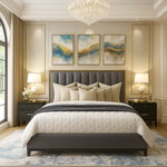 Load image into Gallery viewer, Alysia gold strip bed