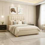 Load image into Gallery viewer, Alysia gold strip bed