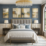 Load image into Gallery viewer, Alysia gold strip bed
