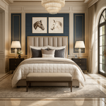 Load image into Gallery viewer, Alysia gold strip bed