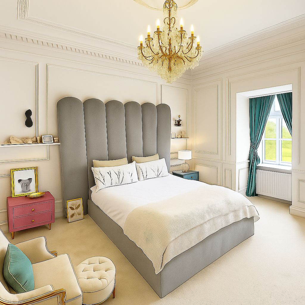 Amore upholstered Bed