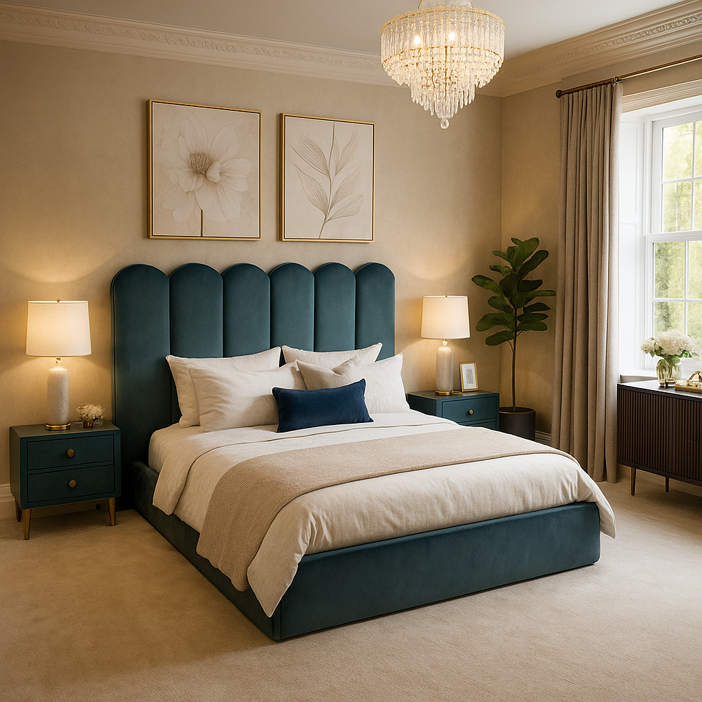 Amore upholstered Bed