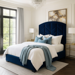 Load image into Gallery viewer, Bailey Upholstered Bed Frame