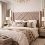 Load image into Gallery viewer, Belfast Winged Divan Ottoman Bed
