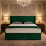 Load image into Gallery viewer, Belfast Winged Divan Ottoman Bed