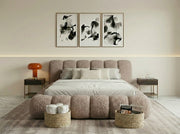 Bubble Bouclé Teddy Fabric Bed