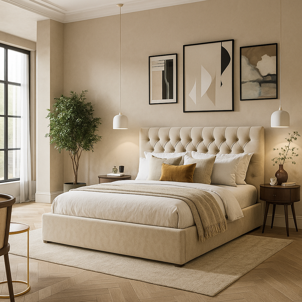 Classic Chesterfield Bed
