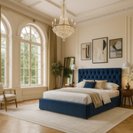 Load image into Gallery viewer, Modern Chesterfield Bed