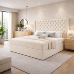 Load image into Gallery viewer, Chesterfield Winged Divan Bed