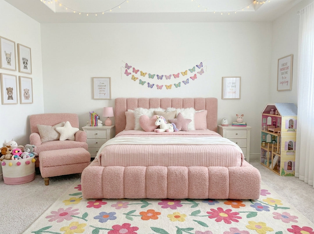Cloud Bouclé Bed