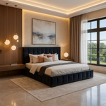 Load image into Gallery viewer, Black Cubed Bed
