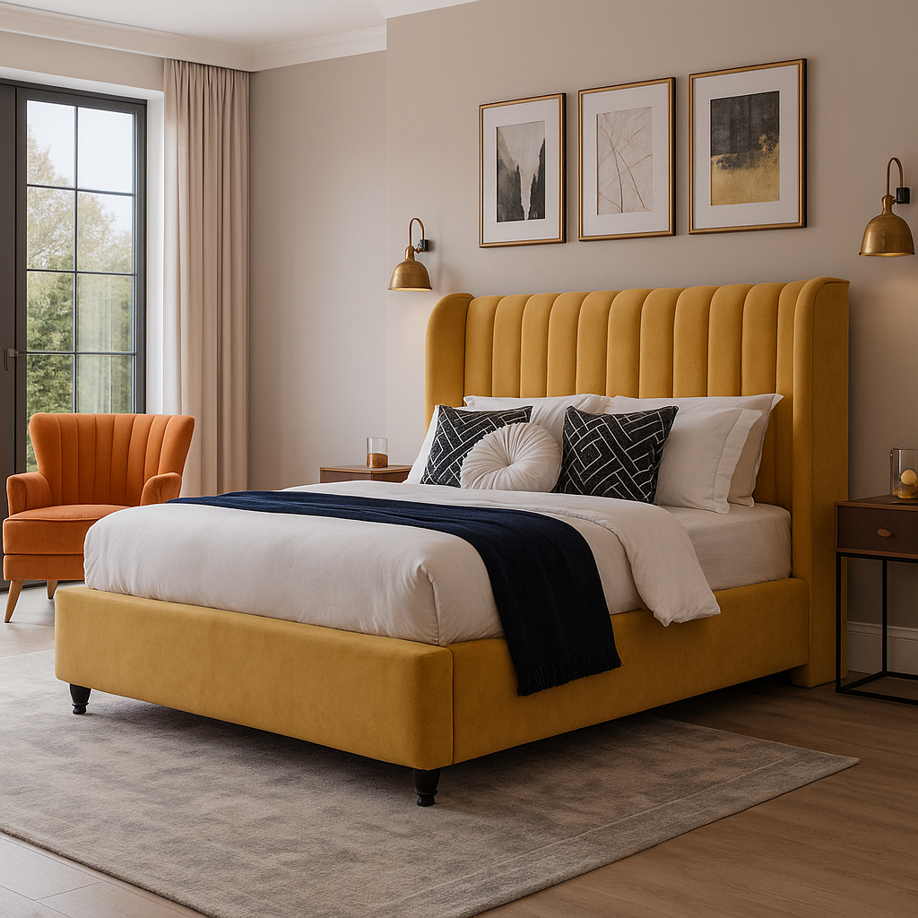 Dreams lined bed
