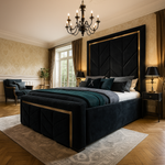 Load image into Gallery viewer, Gold Strip Tower Bed