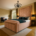 Load image into Gallery viewer, Gold Strip Tower Bed