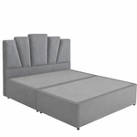 Load image into Gallery viewer, Grey John Art Deco stylish divan bed
