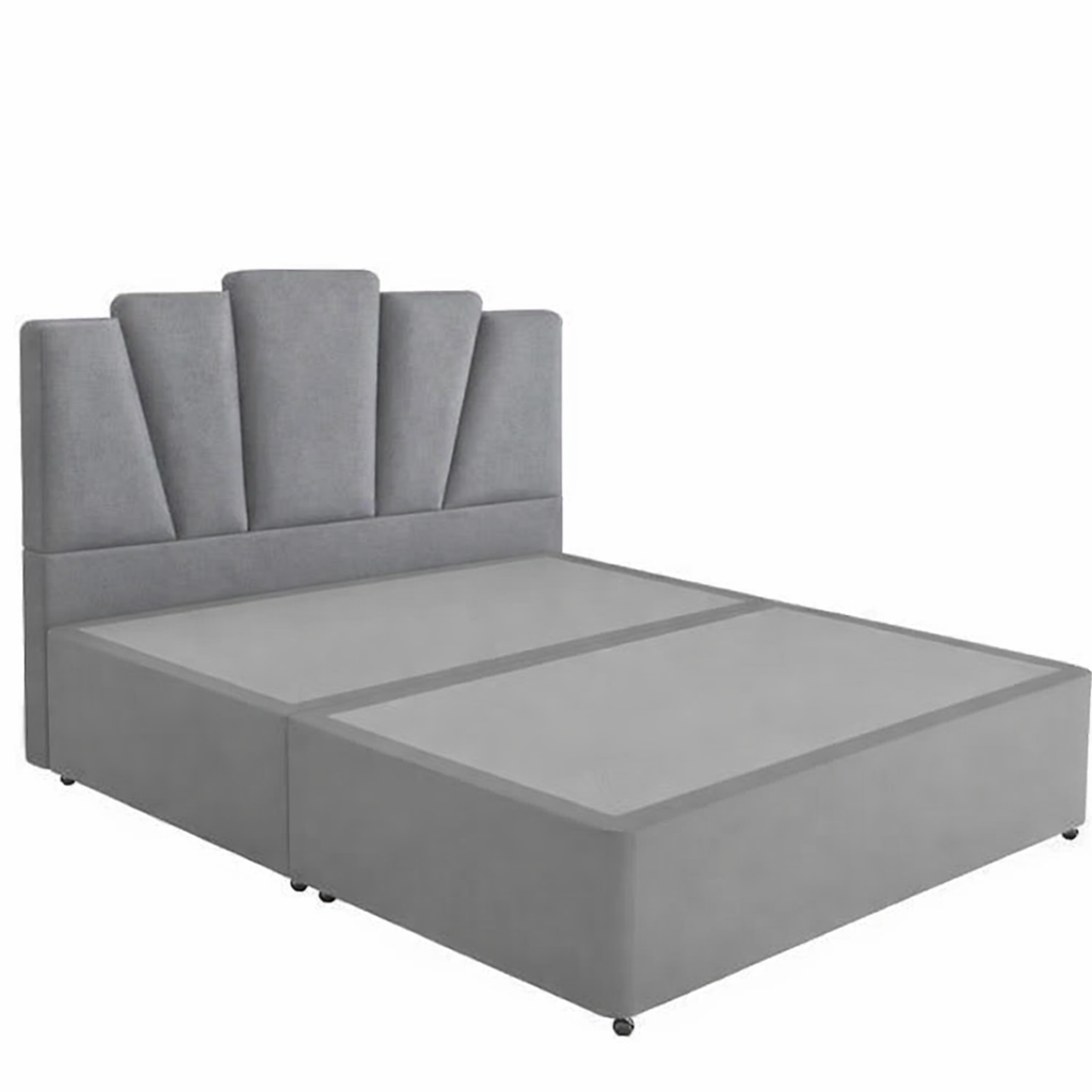 Grey John Art Deco stylish divan bed
