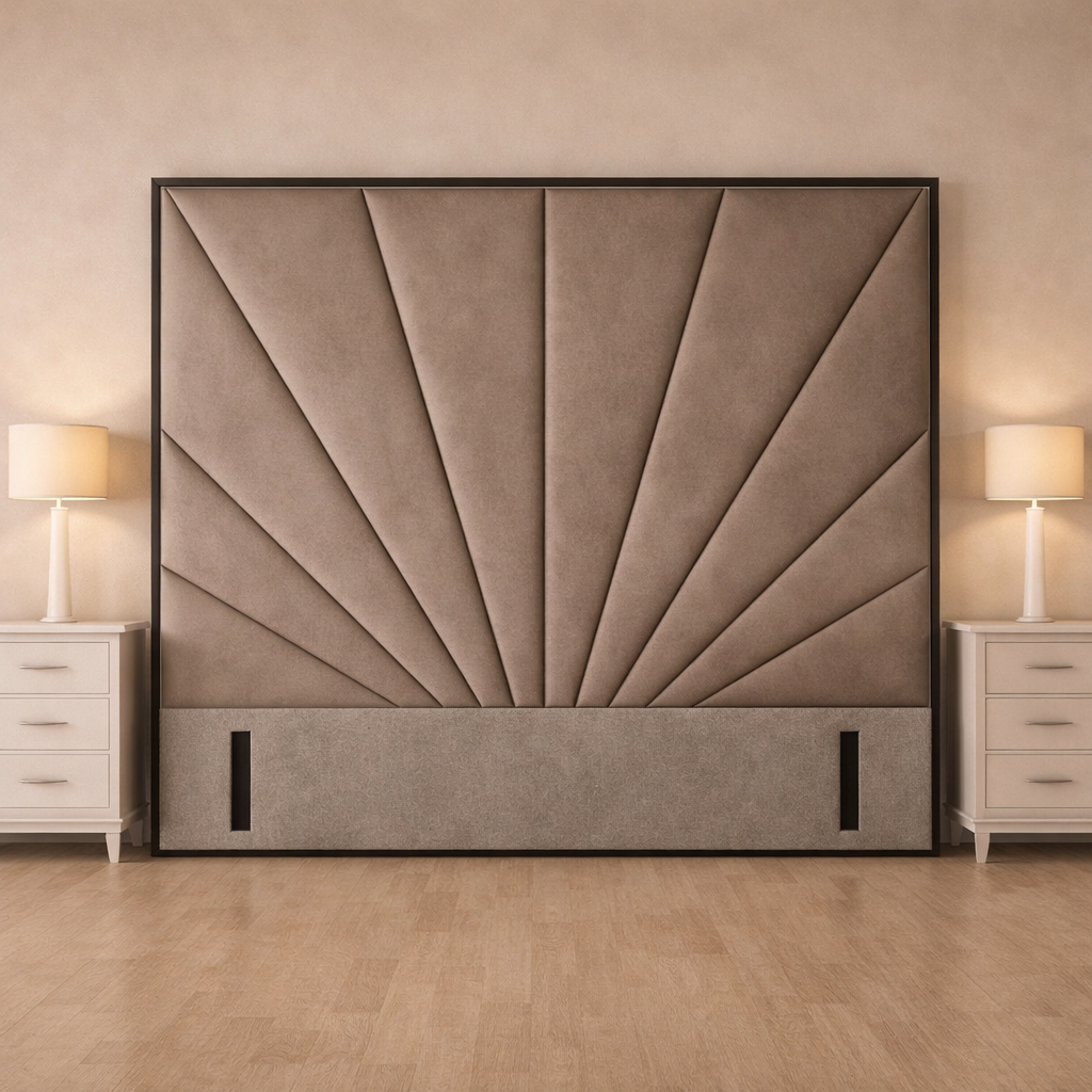 Mercer Headboard Contrast Piping
