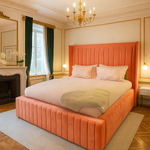 Load image into Gallery viewer, Merry Upholstered Bed Frame
