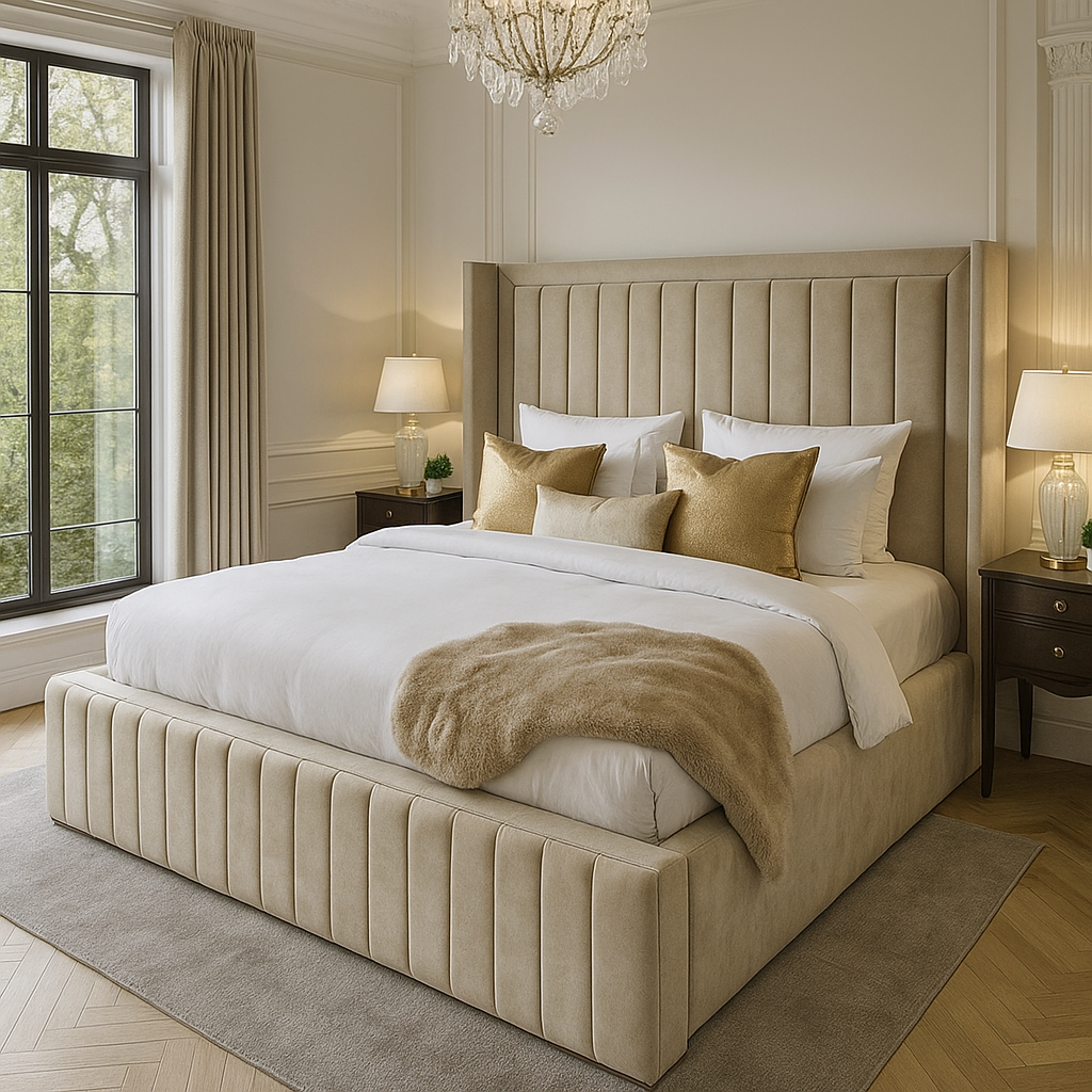 Merry Upholstered Bed Frame