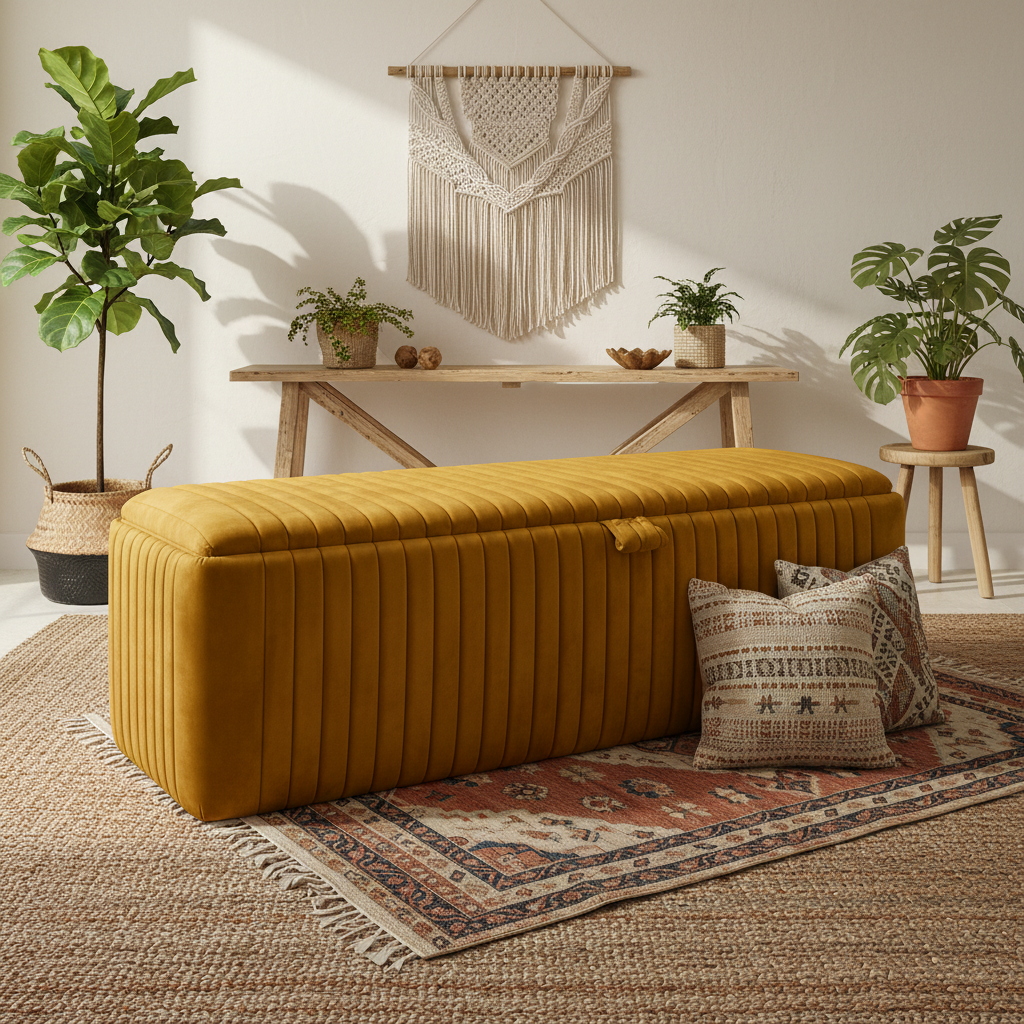 Rosie Ottoman box