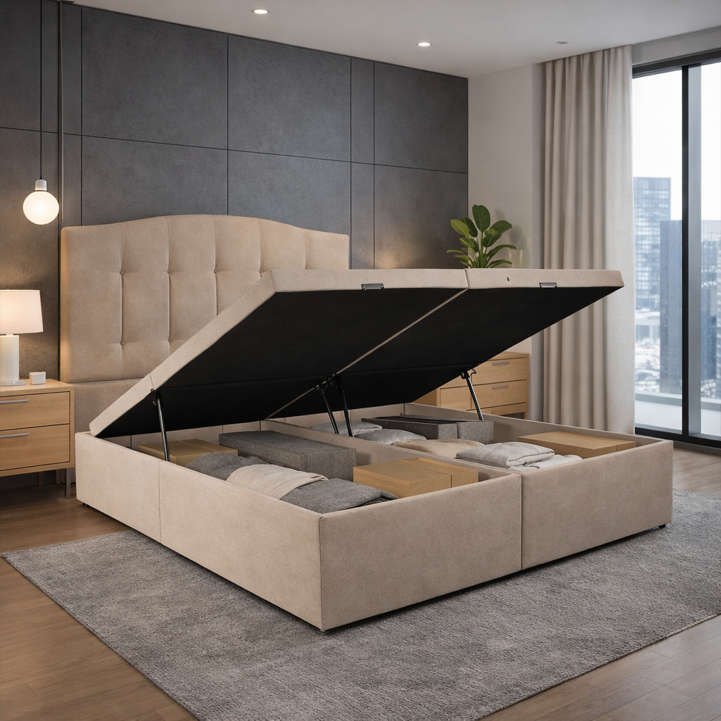Nathalia Divan Ottoman Bed