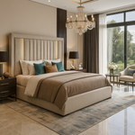 Load image into Gallery viewer, New modern Gold Strip Bed
