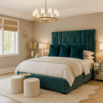 Load image into Gallery viewer, Oslo Upholstered Bed Frame