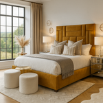 Load image into Gallery viewer, Oslo Upholstered Bed Frame