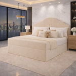 Load image into Gallery viewer, Beige Paisley modern divan bed