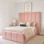 Load image into Gallery viewer, Rosie Upholstered Bed Frame