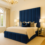 Load image into Gallery viewer, Rosie Upholstered Bed Frame
