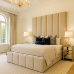 Load image into Gallery viewer, Rosie Upholstered Bed Frame