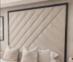 Load image into Gallery viewer, Sandra Headboard with contrast border