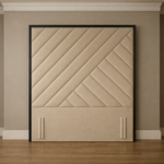 Load image into Gallery viewer, Sandra Headboard with contrast border