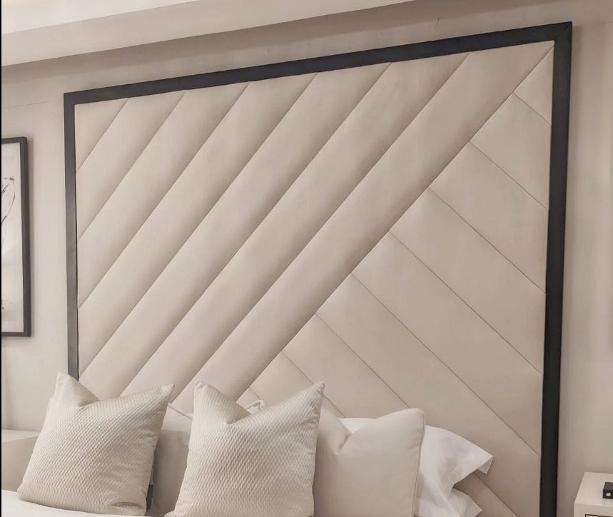 Sandra Headboard with contrast border