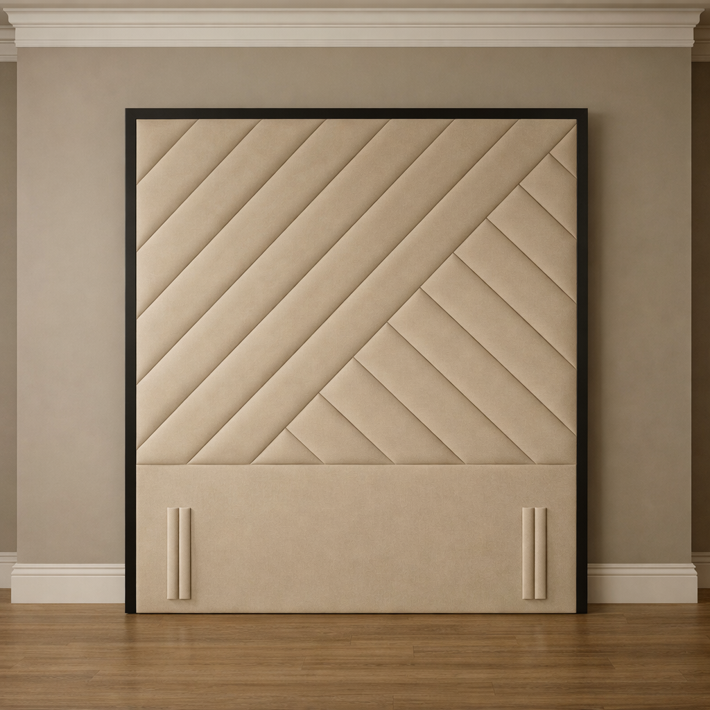 Sandra Headboard with contrast border