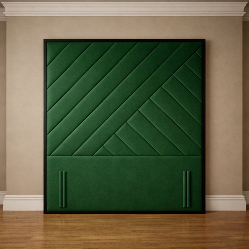 Sandra Headboard with contrast border