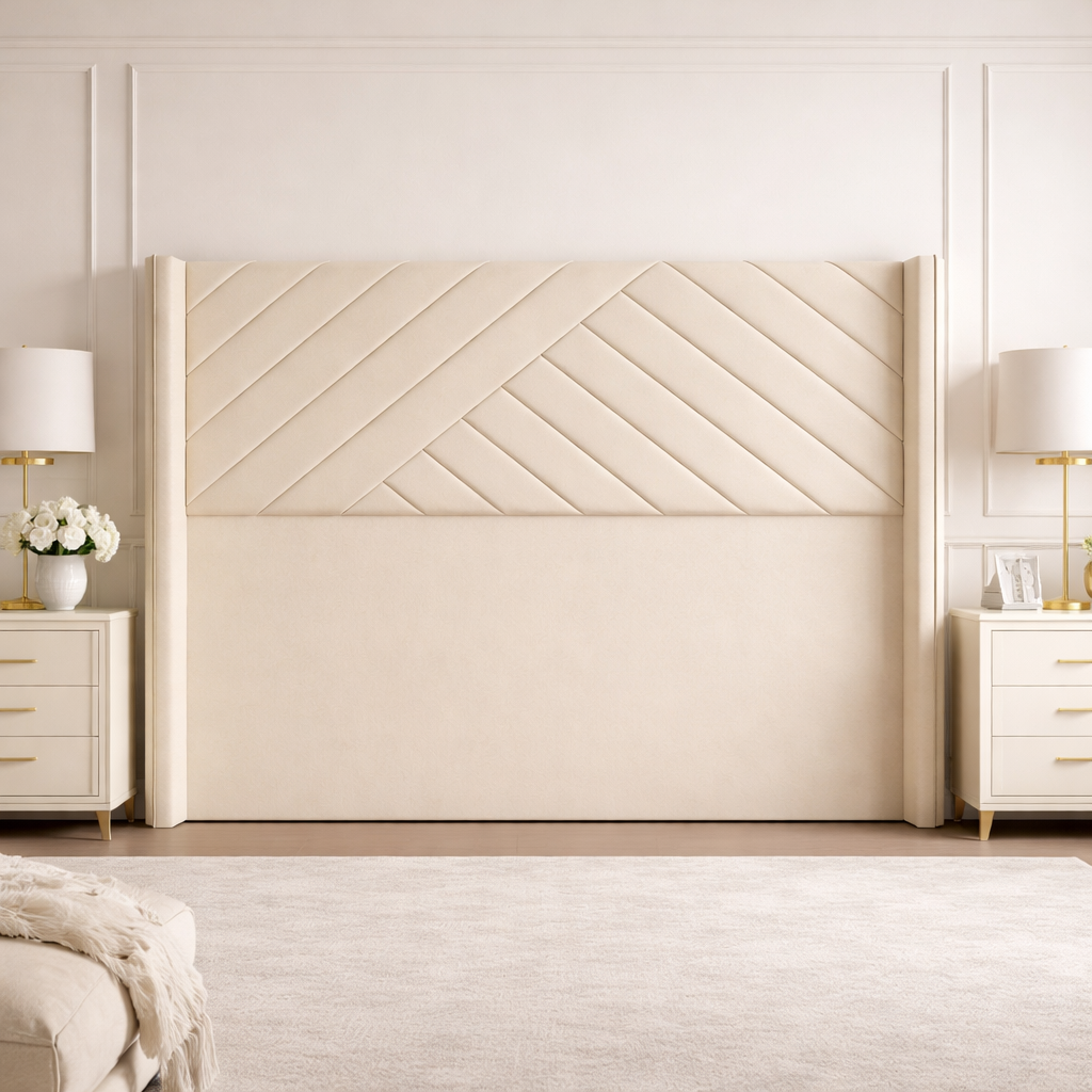 Sandra Winged Headboard
