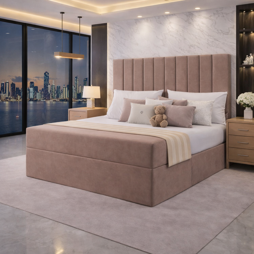 Brown Sapphire comfortable divan bed