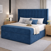 Sapphire Winged Divan Bed